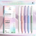 Custom Macaron Click Gel Pen, Quick Dry ST Tip Exam Writing Pen Logo Custom Available